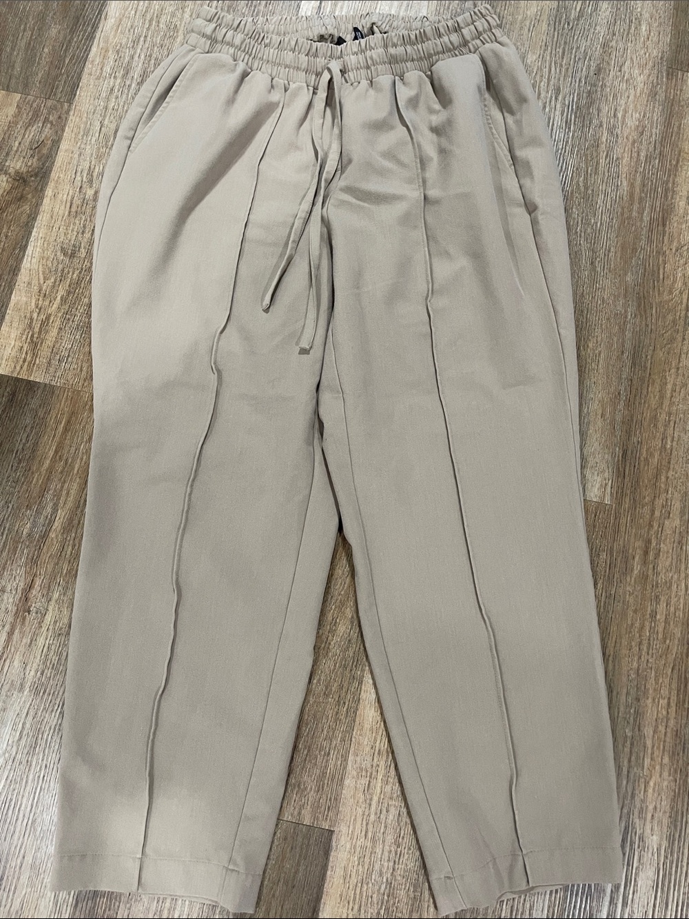 Lane Bryant Relaxed Stretched Drawstring Chinos -